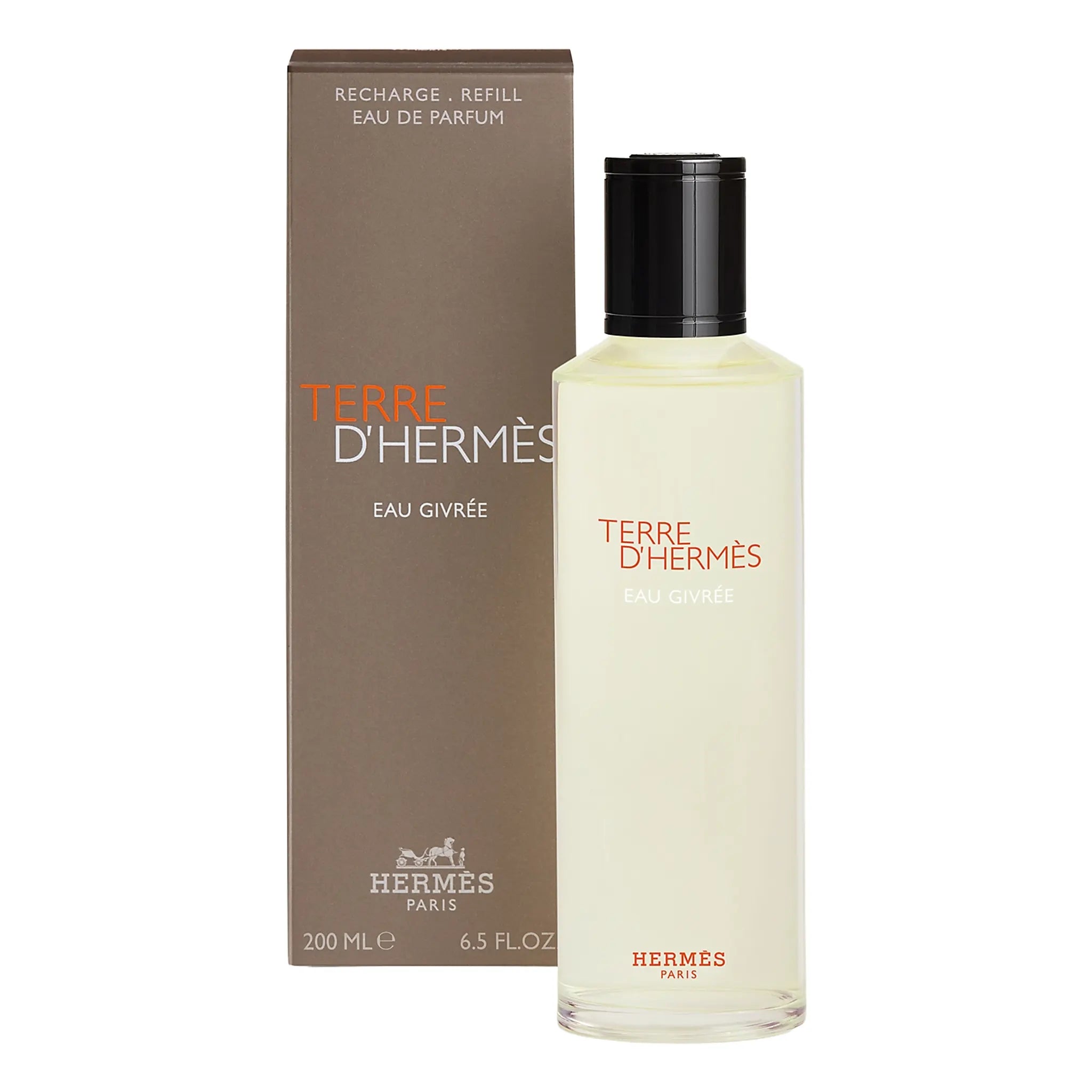 Front With Box View of Hermès Paris Terre D'Hermes Eau Givree Eau De Parfum Refill V109178V0